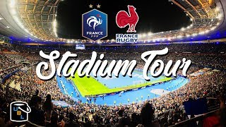 ⚽ Stade de France Football Rugby Stadium Tour  Paris Travel Guide [upl. by Lovmilla]