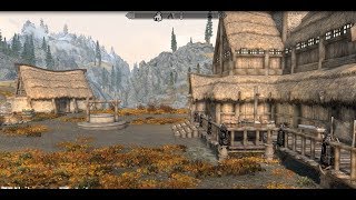 Whiterun Estate  Skyrim Special Edition House Mod [upl. by Leiuqese553]