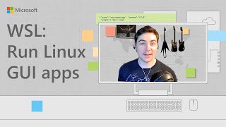 WSL Run Linux GUI Apps [upl. by Nalyd]