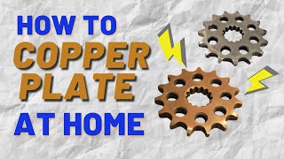 Copper Plating at Home  Easy Electrolysis amp Electroplating [upl. by Aneroc800]