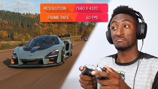 Can You Actually Game in 8K RTX 3090 Gameplay [upl. by Burman]