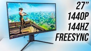 MSI Optix MAG271CQR Gaming Monitor Review [upl. by Akinahc440]