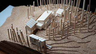 Architecture Model Making Tutorial Using a Real Project [upl. by Hollah]