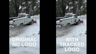 Snow Plow Logo MTracker Surface Demo [upl. by Sherilyn]