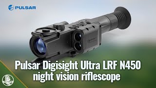 Pulsar Digisight Ultra LRF N450 night vision riflescope  review [upl. by Ahtreb]