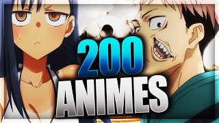 200 ANIMES INCONTOURNABLES en 20 MINUTES  ultime top [upl. by Batha306]