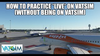 How To Practice Flying On The VATSIM Network Before Going Live  MSFS 2020 [upl. by Kinny688]