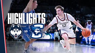 HIGHLIGHTS  1 UConn Mens Basketball vs 18 Creighton [upl. by Kcirred592]