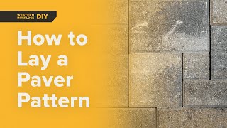 How to Lay a Perfect Paver Pattern [upl. by Marie-Ann]