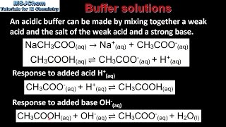 183 Buffer solutions HL [upl. by Hafeetal732]