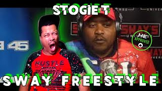 Stogie T  Sway Freestyle REACTION [upl. by Nerat]