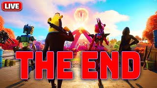 Fortnite 🔴Live🔴 THE END [upl. by Disario209]