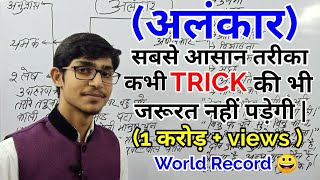 ALANKAR IN HINDI  अलंकार कभी भूल नहीं पाओगे  TRICK  MOHIT SHUKLA HINDI [upl. by Weingarten945]