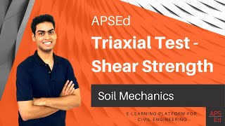 Triaxial Test  Shear Strength  Soil Mechanics [upl. by Hsirrehc]