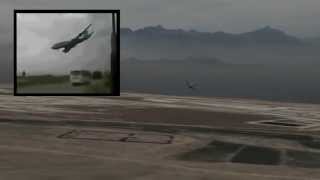 Afghanistan 747 crash additional angles original footage  CGI [upl. by Kessia]