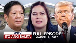 UNTV Ito Ang Balita Weekend Edition  March 1 2025 [upl. by Lleruj]