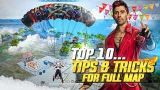 TOP10  GRANDMASTER  TIPS amp TRICKS  Free fire Rank push Tips [upl. by Onirefez]