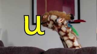 Geraldine the Giraffe learns u sound [upl. by Eladnar]