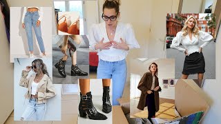 HAUL DAUTOMNE SHEIN MANTEAUX BOTTINES JEANS [upl. by Anaiviv]