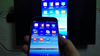 How to cast android phone screen to TV screen Miracast  Wifi display for android [upl. by Ultan]
