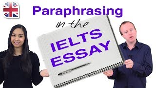 IELTS Essay  How to Write an Introduction Using Paraphrasing [upl. by Eniowtna]