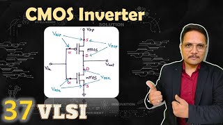 CMOS Inverter Meaning Circuit amp Working Explained  VLSI by Engineering Funda [upl. by Nalaf106]