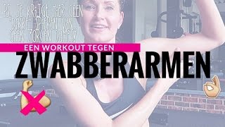 Anti zwabber armen workout  triceps  diesnaloomansnl [upl. by Neelhtak131]