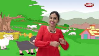 Baa Baa Black Sheep With Actions  Nursery Rhymes For Kids With Lyrics  Action Songs For Children [upl. by Bej]