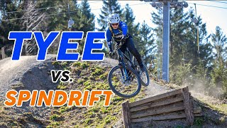 Propain Tyee vs Spindrift  Was ist besser im Bikepark Freerider oder Enduro [upl. by Etteiram264]