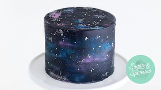 How To Make A Galaxy Cake [upl. by Bacchus337]