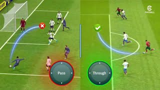 Master Through Passing Easily  efootball 2023 [upl. by Anaer]