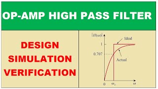 High Pass Filter Design and Simulation using Multisim [upl. by Rock333]