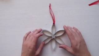 TutorialEstrella con rollos de papel higiénico [upl. by Timmi662]