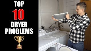 Dryer Troubleshooting  Top 10 Dryer Problems [upl. by Anitroc]