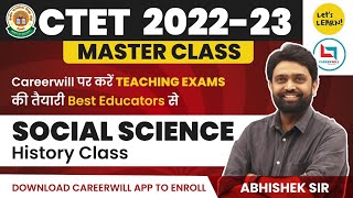 CTET 202223 Master Class for History SST by Abhishek Sir  Lets LEARN [upl. by Emyam]