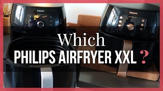 Philips Airfryer XXL vs Philips Airfryer XXL Smart Sense  HD965096 vs HD986099 [upl. by Annoet]