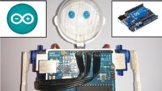 Fabrica tu robot humanoide con Arduino [upl. by Aja]