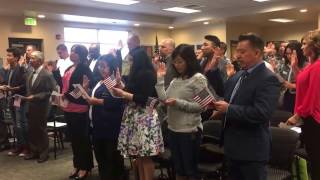 US Citizenship Oath taking 2017 [upl. by Riti]