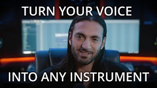 Turn Your Voice Into Any Instrument with AI Tutorial [upl. by Arabelle]