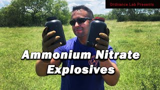 Testing Ammonium Nitrate Based Explosives [upl. by Daniell]