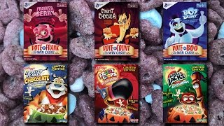 Halloween Cereals 2016 [upl. by Namien82]