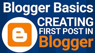 Blogger Tutorial  How to Setup Blogger and Create First post  Hindi [upl. by Ahsiekal]