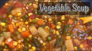 Vegetable Soup  Easy Vegetable Soup [upl. by Harriette]