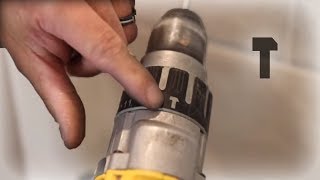 HOW to Drill into Porcelain Tile  And WHY You Need This Setting [upl. by Ahsikym477]