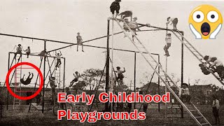 Incredibly Kids Playgrounds From Early 20th Century [upl. by Pogah]