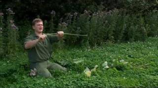 Ray Mears  How to make natural cordage from nettles Bushcraft Survival [upl. by Weiman]