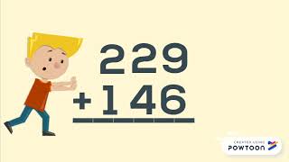 3 digit addition with regrouping [upl. by Jedd865]