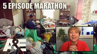 Hoarders Top Episodes MARATHON  Binge Them w Dorothy the Organizer Part 3  AampE [upl. by Eillod]