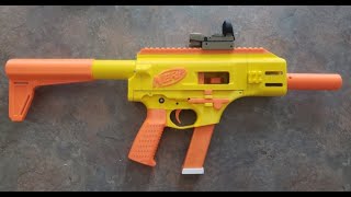 NERF FGC9 MK2 shooting 32 rounds [upl. by Amero244]