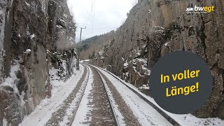 Führerstandsmitfahrt von Karlsruhe nach Freudenstadt mit bwegt [upl. by Yssej222]